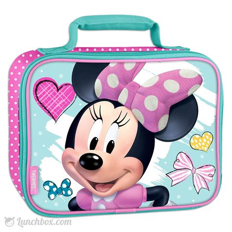 minnie mouse metal lunch box|minnie with bookbag and lunchbox.